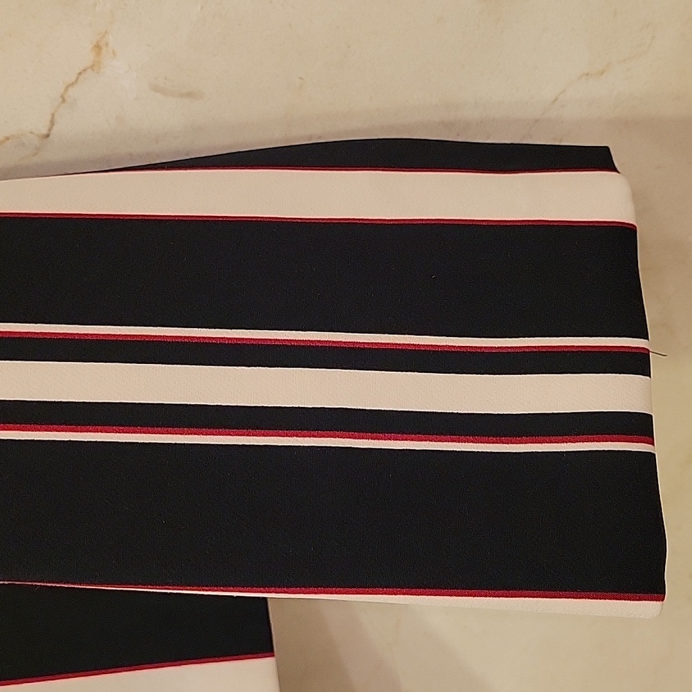 WOMEN'S BRAND NEW ZARA PINSTRIPE SHIRT BLOUSE TOP SIZE MEDIUM $50 - Picture 2 of 5
